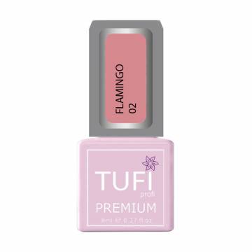 Гель-лак для ногтей Tufi profi Premium Flamingo 02 Стыдливый румянец, 8 мл Гель-лак для ногтей Tufi profi Premium Flamingo 02 Стыдливый румянец, 8 мл