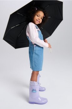 Світні гумові чоботи Stitch - Фіолетовий