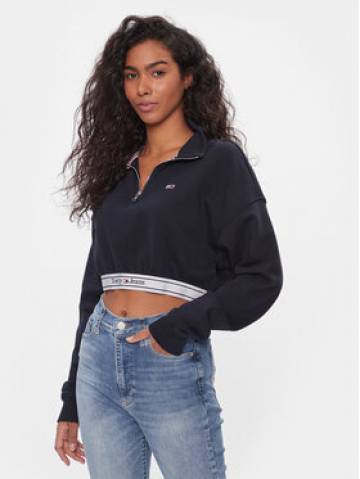 Tommy Jeans Світшот DW0DW16129 Cиній Regular Fit Tommy Jeans Світшот DW0DW16129 Cиній Regular Fit