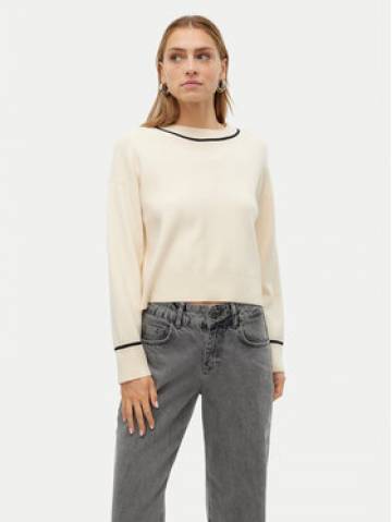 Vero Moda Светр Saba 10318077 Écru Regular Fit Vero Moda Светр Saba 10318077 Écru Regular Fit