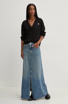 Кардиган с примесью шерсти Guess Jeans