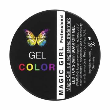 Гель для укрепления и дизайна ногтей Magic Girl Color Gel Желтый, 12 мл Гель для укрепления и дизайна ногтей Magic Girl Color Gel Желтый, 12 мл