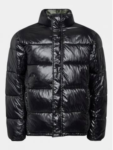 Lindbergh Пуховик 30-301110 Чорний Relaxed Fit Lindbergh Пуховик 30-301110 Чорний Relaxed Fit