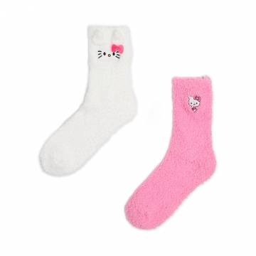 Cropp - Пухнасті шкарпетки Hello Kitty - рожевий Cropp - Пухнасті шкарпетки Hello Kitty - рожевий