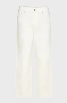 Женские белые джинсы CROPPED RELAXED Белый 25 Gant 4100272