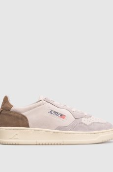 Серые замшевые кроссовки Medalist