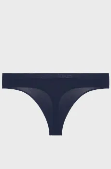 Женские темно-синие трусики Синий S Calvin Klein LV00QD3958