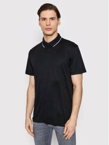 Selected Homme Поло Leroy 16082844 Чорний Regular Fit Selected Homme Поло Leroy 16082844 Чорний Regular Fit