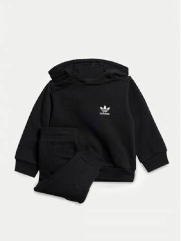 adidas Спортивний костюм IW1007 Чорний Regular Fit adidas Спортивний костюм IW1007 Чорний Regular Fit
