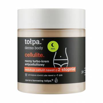 Ночной антицеллюлитный крем для тела Tolpa Dermo Body Cellulite. Night Cream, 250 мл