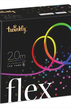 ​Гнучкий контур Smart LED Twinkly Flex RGB IP20 2м кабель білий (TWFL200STW-WEU)