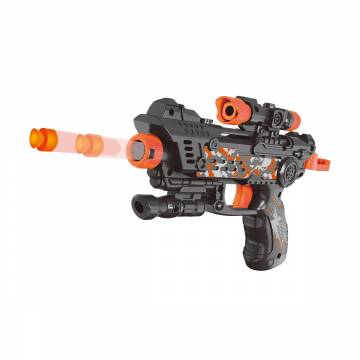 Детская игрушка Бластер DONGFA TOYS на поролоновых патронах, в коробке (DF0201A/MH642008) Детская игрушка Бластер DONGFA TOYS на поролоновых патронах, в коробке (DF0201A/MH642008)