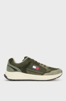 Мужские оливковые кроссовки TJM RUNNER MIX MATERIAL Оливковый 42 Tommy Jeans EM0EM01494
