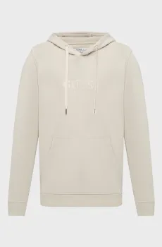 Мужское бежевое худи Бежевый XL Guess M6YQ36.K4243;G9H6