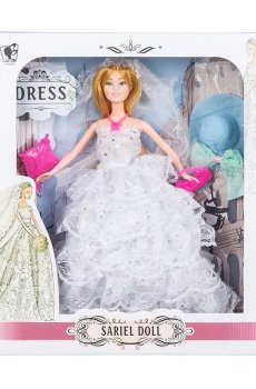 Кукла Shantou Jinxing Невеста, в коробке, от 3 лет, 28.5*6.5*33 см (8850-C)