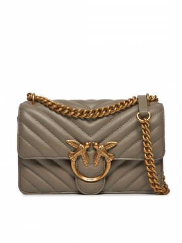 PINKO Сумка Love One Mini Dc PE 24 PLTT 100074 A0GK Бежевий PINKO Сумка Love One Mini Dc PE 24 PLTT 100074 A0GK Бежевий