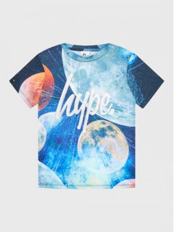 HYPE Футболка YVLR-354 Голубий Regular Fit HYPE Футболка YVLR-354 Голубий Regular Fit