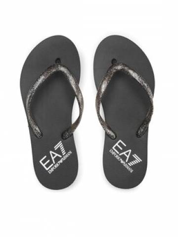EA7 Emporio Armani Вєтнамки XFQ013 XK322 S466 Чорний EA7 Emporio Armani Вєтнамки XFQ013 XK322 S466 Чорний