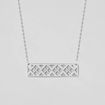 Серебряная подвеска Minimal 1901 Серебряная подвеска Minimal 1901