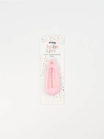 Термометр для ванни - пастельний рожевий