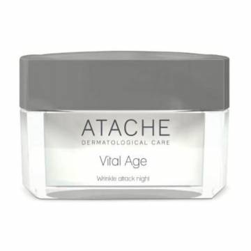 Ночной антивозрастный крем для лица Atache Vital Age Retinol Wrinkle Attach Night, 50 мл Ночной антивозрастный крем для лица Atache Vital Age Retinol Wrinkle Attach Night, 50 мл