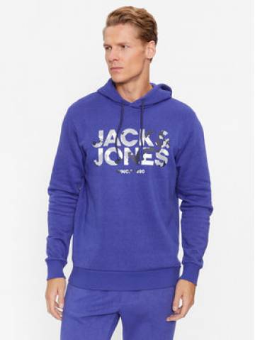Jack&Jones Світшот James 12235338 Cиній Regular Fit Jack&Jones Світшот James 12235338 Cиній Regular Fit