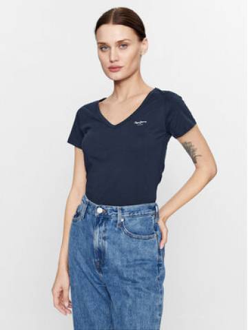Pepe Jeans Футболка Corine PL505305 Cиній Regular Fit Pepe Jeans Футболка Corine PL505305 Cиній Regular Fit