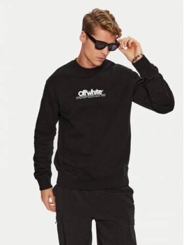 Off-White Світшот OMBA057S23FLE0021001 Чорний Regular Fit Off-White Світшот OMBA057S23FLE0021001 Чорний Regular Fit