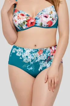 Женские бирюзовые трусики от купальника Бирюзовый 40 MARC&ANDRE L2020-ZP-HWB/2