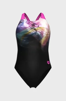 Женский черный купальник DREAMING SWIMSUIT V BACK Черный 38 Arena 010182-590