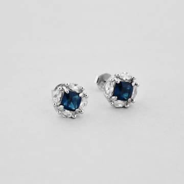 Серебряные серьги Minimal 92-0008с Серебряные серьги Minimal 92-0008с