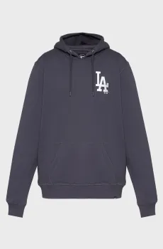 Темно-синее худи LA DODGERS IMPRINT BACKER (унисекс) Синий L 47 Brand 684121VN-FS