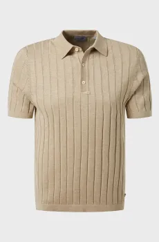 Мужское бежевое поло Бежевый XXL Pierre Cardin PC.-C5 51324.5095