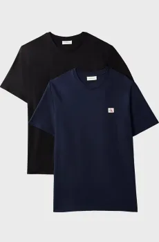 Мужская футболка (2 шт) BADGE Разноцветный XXL Calvin Klein Jeans LV04RD248G