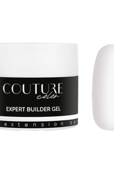 Трехфазный билдер-гель для наращивания ногтей Couture Colour Expert Builder Gel 12 Milky, 15 мл