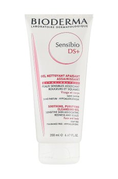Уценка! Очищающий гель для умывания Bioderma Sensibio DS+ Soothing Purifying Cleansing Gel, 200 мл