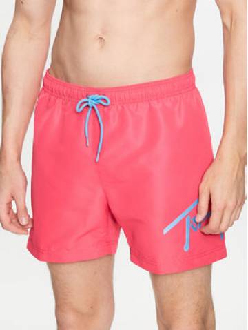 Tommy Jeans Пляжні шорти UM0UM02862 Рожевий Slim Fit Tommy Jeans Пляжні шорти UM0UM02862 Рожевий Slim Fit