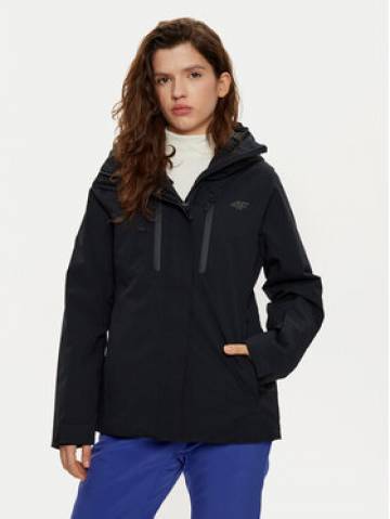 4F Лижна куртка 4FWAW24TTJAF593 Чорний Regular Fit 4F Лижна куртка 4FWAW24TTJAF593 Чорний Regular Fit