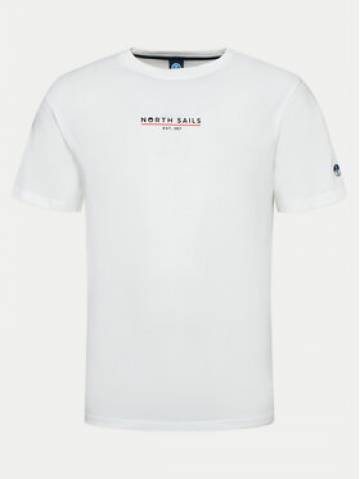 North Sails Футболка 692974 Білий Comfort Fit North Sails Футболка 692974 Білий Comfort Fit