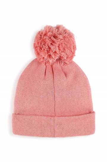 Детская шапка с примесью кашемира Kenzo Kids цвет розовый K60608.G Детская шапка с примесью кашемира Kenzo Kids цвет розовый K60608.G
