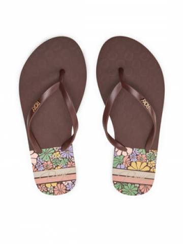 Roxy Вєтнамки ARJL100950 Коричневий Roxy Вєтнамки ARJL100950 Коричневий