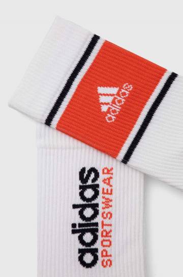 Носки adidas 2 шт цвет белый IW2919 Носки adidas 2 шт цвет белый IW2919