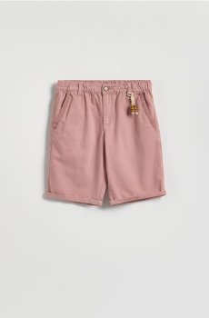 Reserved - Бавовняні шорти - пильно-рожевий - 762HN-39X