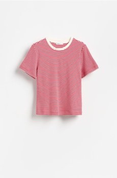 Reserved - Футболка з мерсеризованої бавовни - червоний - 2292T-33P
