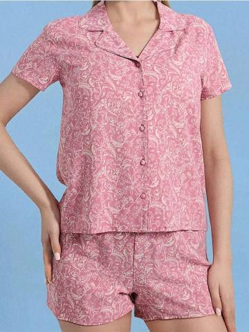 Піжамний комплект із двох предметів - рожевий Піжамний комплект із двох предметів - рожевий