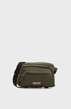 Мужская оливковая сумка SLEEK Оливковый ONESIZE Calvin Klein LV04D3339G