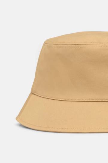 Шляпа из хлопка Tommy Hilfiger цвет бежевый хлопковый AW0AW16781 Шляпа из хлопка Tommy Hilfiger цвет бежевый хлопковый AW0AW16781
