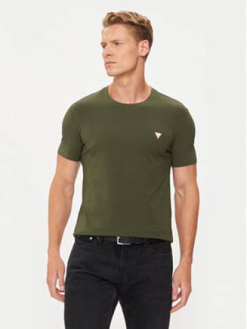 Guess Футболка M2YI24 J1314 Зелений Slim Fit Guess Футболка M2YI24 J1314 Зелений Slim Fit