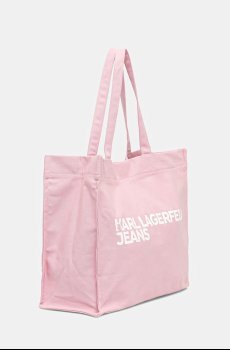 Хлопковая сумка Karl Lagerfeld Jeans