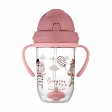 Кружка непроливайка Canpol Babies Bonjour Paris с трубочкой и утяжелителем, красная, от 6 месяцев, 270 мл (56/607_red) Кружка непроливайка Canpol Babies Bonjour Paris с трубочкой и утяжелителем, красная, от 6 месяцев, 270 мл (56/607_red)